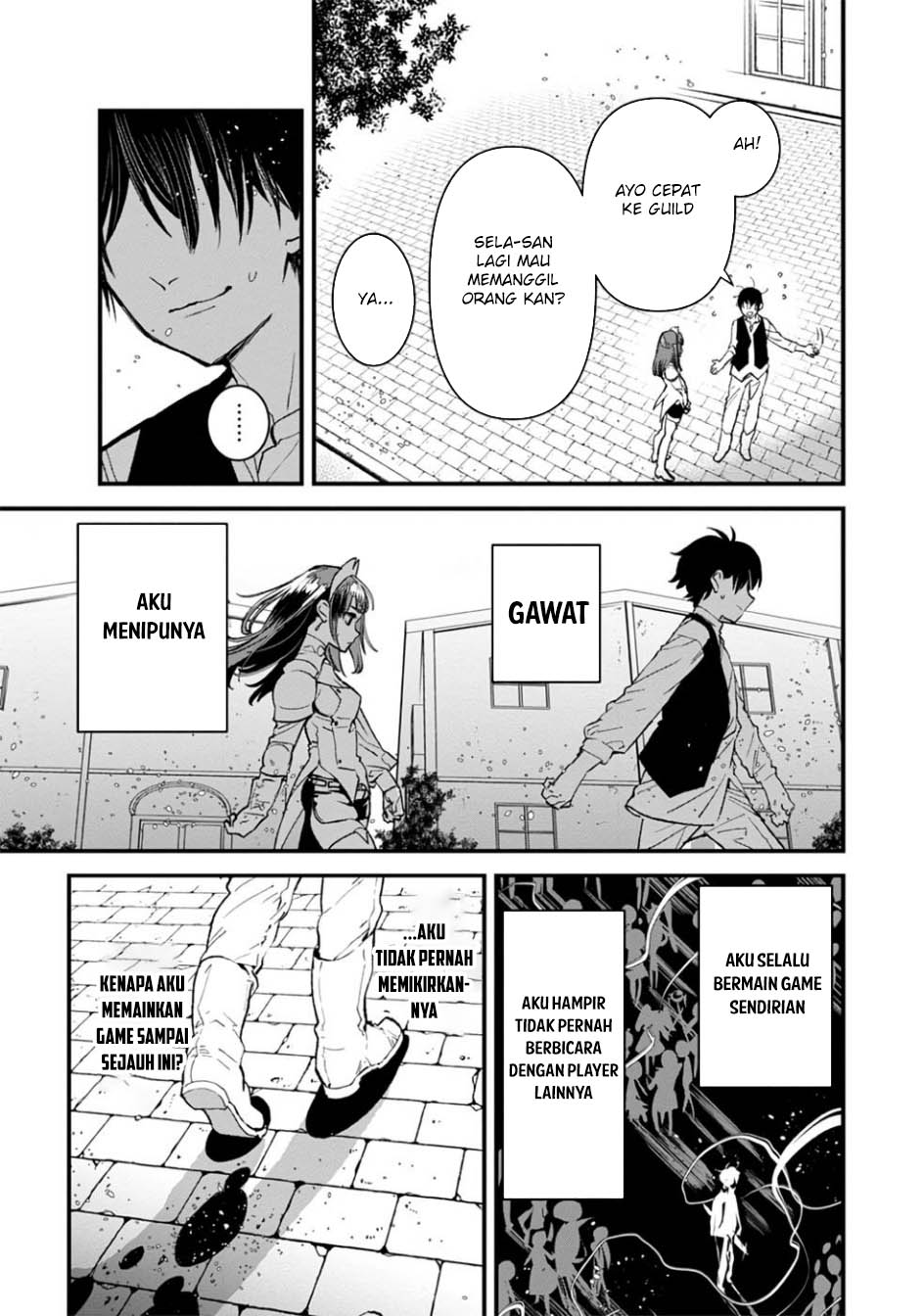 Ore, Yuusha janai desu kara. – VR Sekai no Chouten ni Kunrin Seshi Otoko. Tenseishi, Level 1 no Mushoku kara Restart suru Chapter 06 Gambar 11
