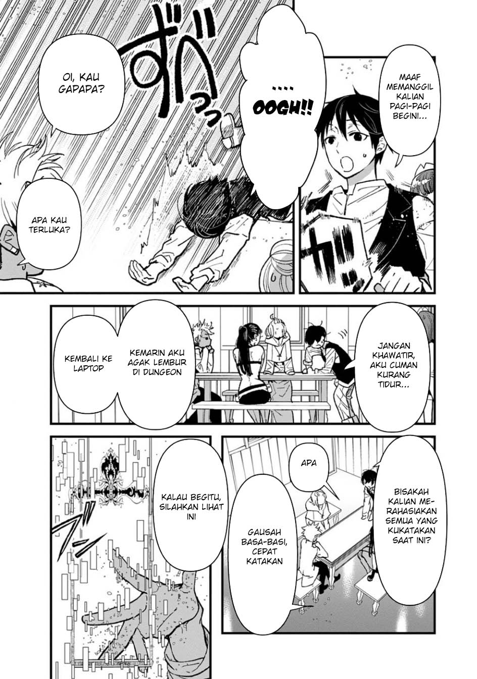 Ore, Yuusha janai desu kara. – VR Sekai no Chouten ni Kunrin Seshi Otoko. Tenseishi, Level 1 no Mushoku kara Restart suru Chapter 06 Gambar 15