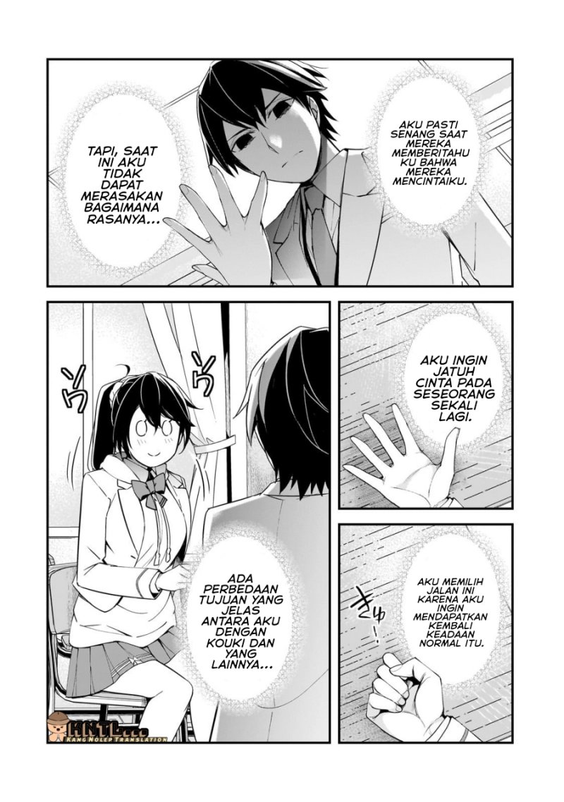 Ore ni Trauma wo Ataeta Joshi-tachi ga Chirachira Mitekuru kedo, Zannen desu ga Teokure desu Chapter 16 Gambar 15