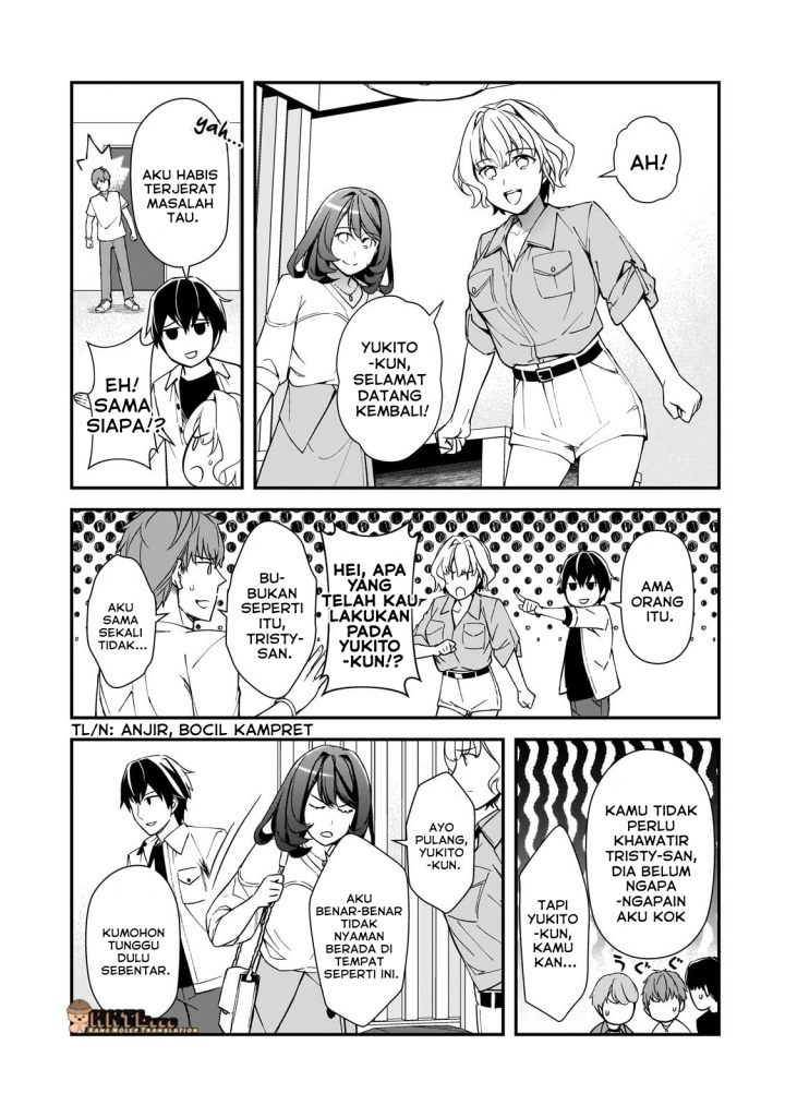 Ore ni Trauma wo Ataeta Joshi-tachi ga Chirachira Mitekuru kedo, Zannen desu ga Teokure desu Chapter 19.2 Gambar 4