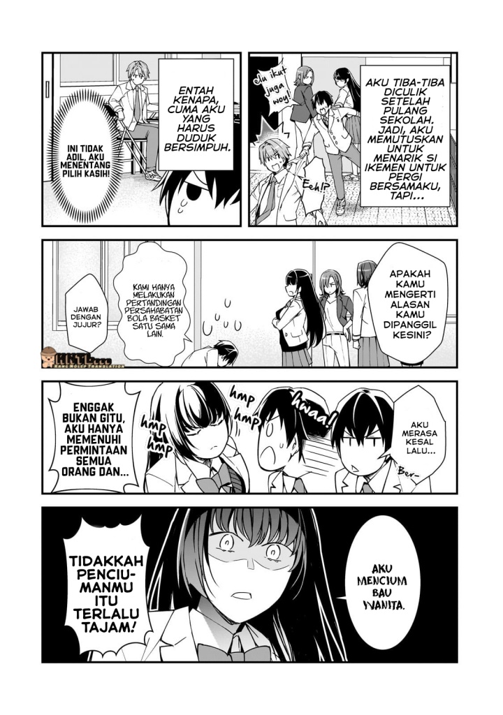 Ore ni Trauma wo Ataeta Joshi-tachi ga Chirachira Mitekuru kedo, Zannen desu ga Teokure desu Chapter 19.2 Gambar 9