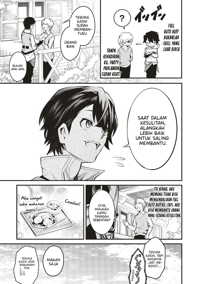 Ore no “Full Auto Buff” de Nakamatachi ga Sekai Saikyou – Soko ni Iru Dake Mujikaku Musou Chapter 01.1 Gambar 10