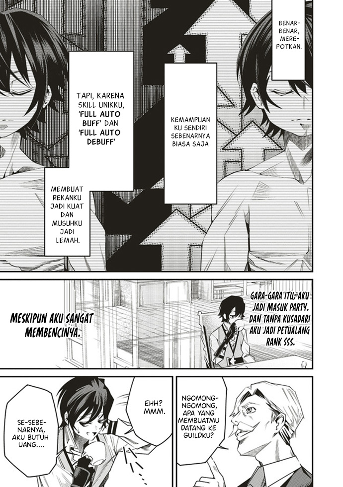 Ore no “Full Auto Buff” de Nakamatachi ga Sekai Saikyou – Soko ni Iru Dake Mujikaku Musou Chapter 01.2 Gambar 20
