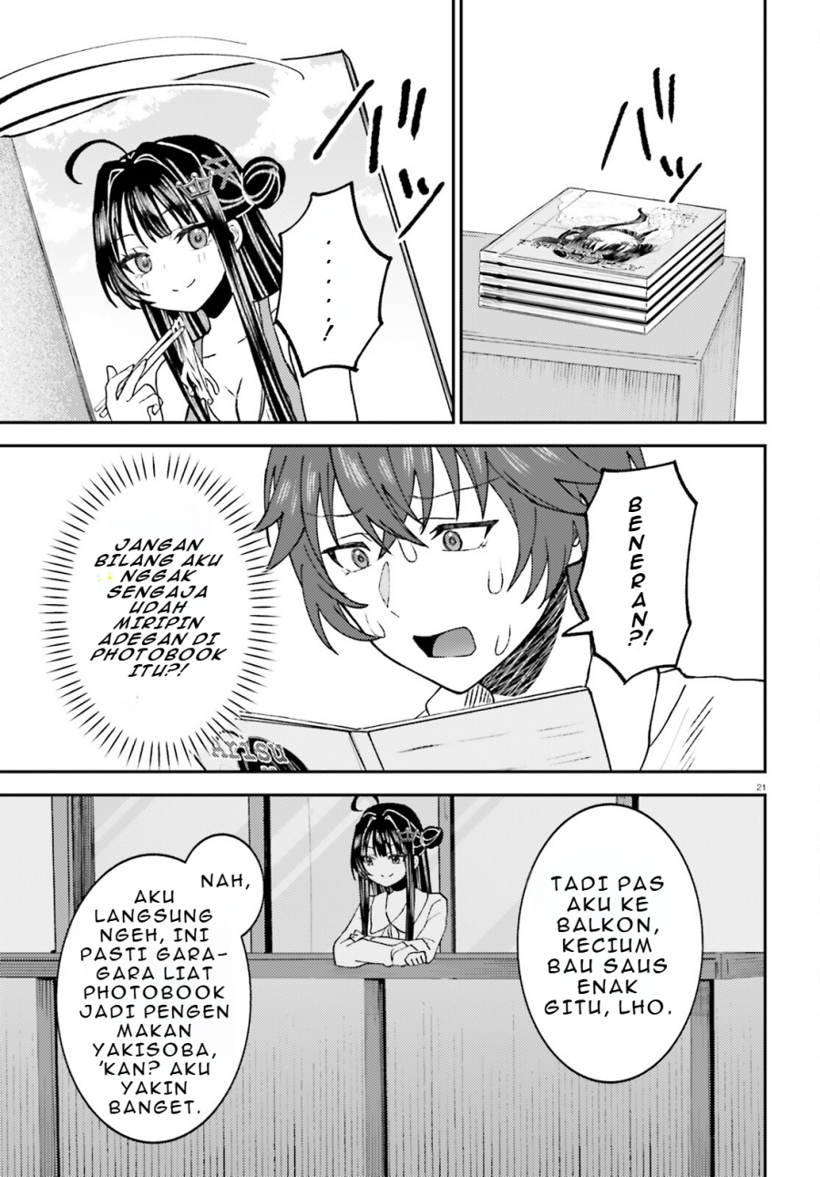 Ore no Haitoku Meshi o Onedari Sezu ni Irarenai Otonari no Top Idol-sama Chapter 03 Gambar 22
