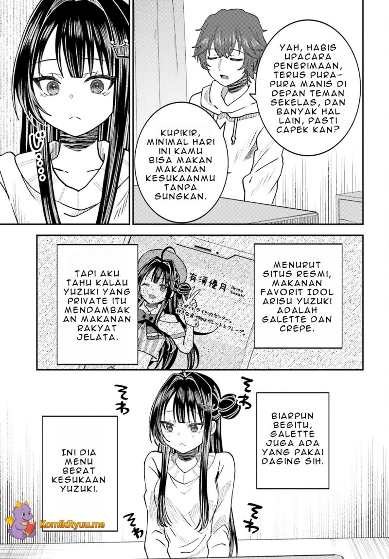 Ore no Haitoku Meshi o Onedari Sezu ni Irarenai Otonari no Top Idol-sama Chapter 05 Gambar 12
