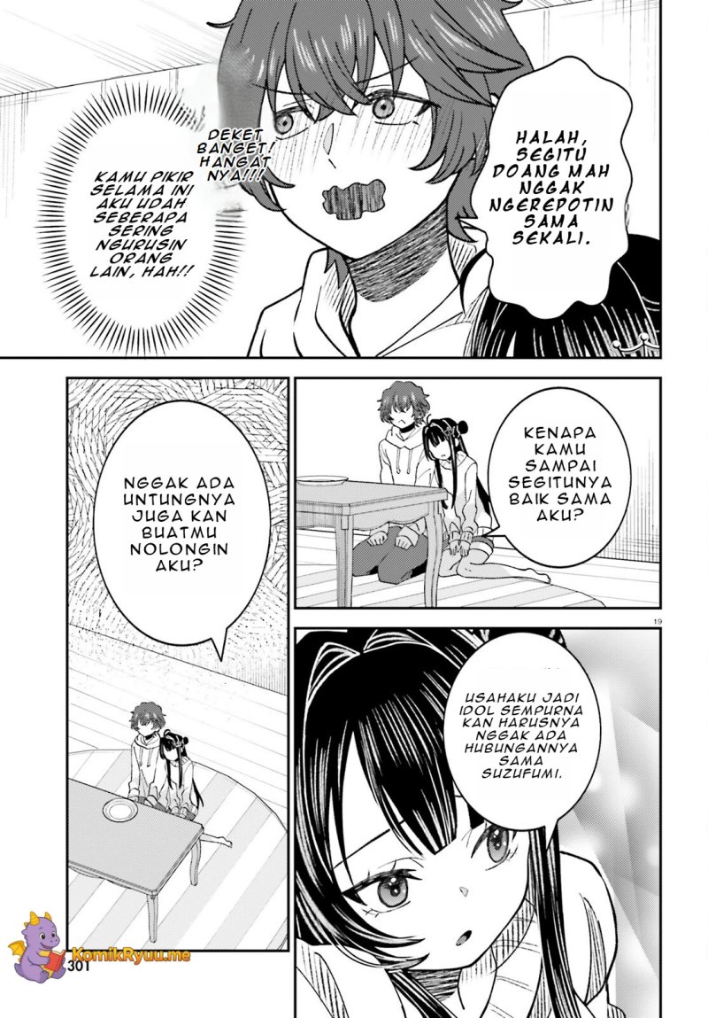 Ore no Haitoku Meshi o Onedari Sezu ni Irarenai Otonari no Top Idol-sama Chapter 05 Gambar 20