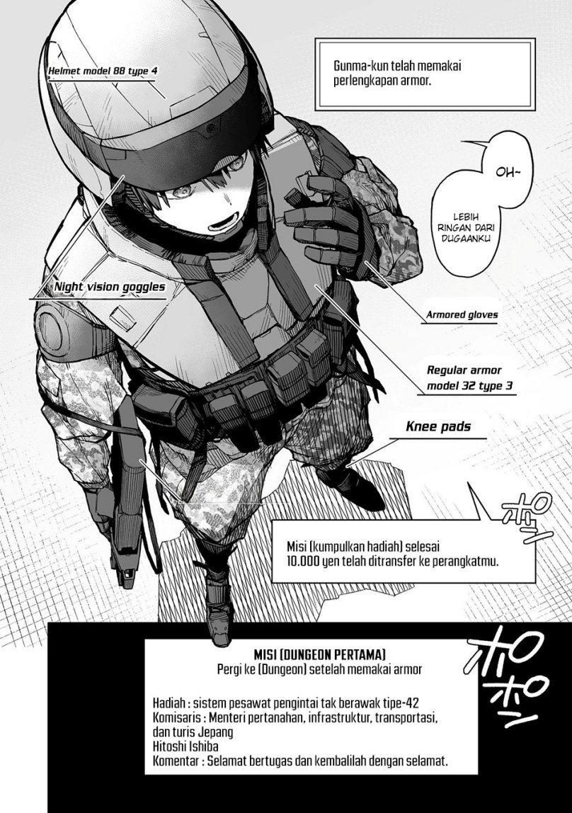 Ore to Kimitachi no Dungeon Sensou Chapter 01 Gambar 36