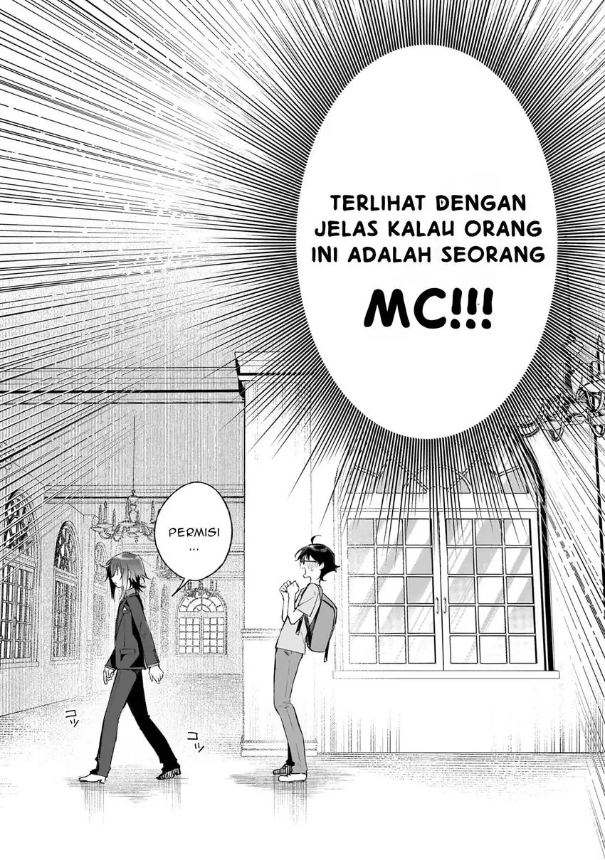 Ore wa Gakuen Zunou Battle no Ensyutsuka!: Jishou Mob ga Kage kara Egaku Saikyou Shujinkou Musou Scenario Chapter 01 Gambar 31