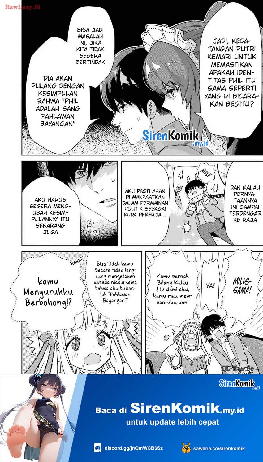 Ore wa Kage no Eiyuu ja Arimasen! Sekai Kusshi no Majutsushi?…… Nani Sore Chapter 03 Gambar 11