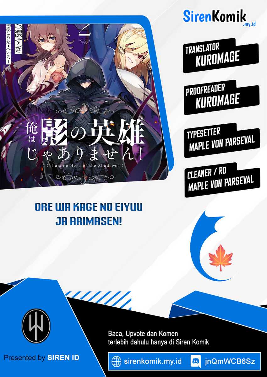 Ore wa Kage no Eiyuu ja Arimasen! Sekai Kusshi no Majutsushi?…… Nani Sore Chapter 05 Gambar 1