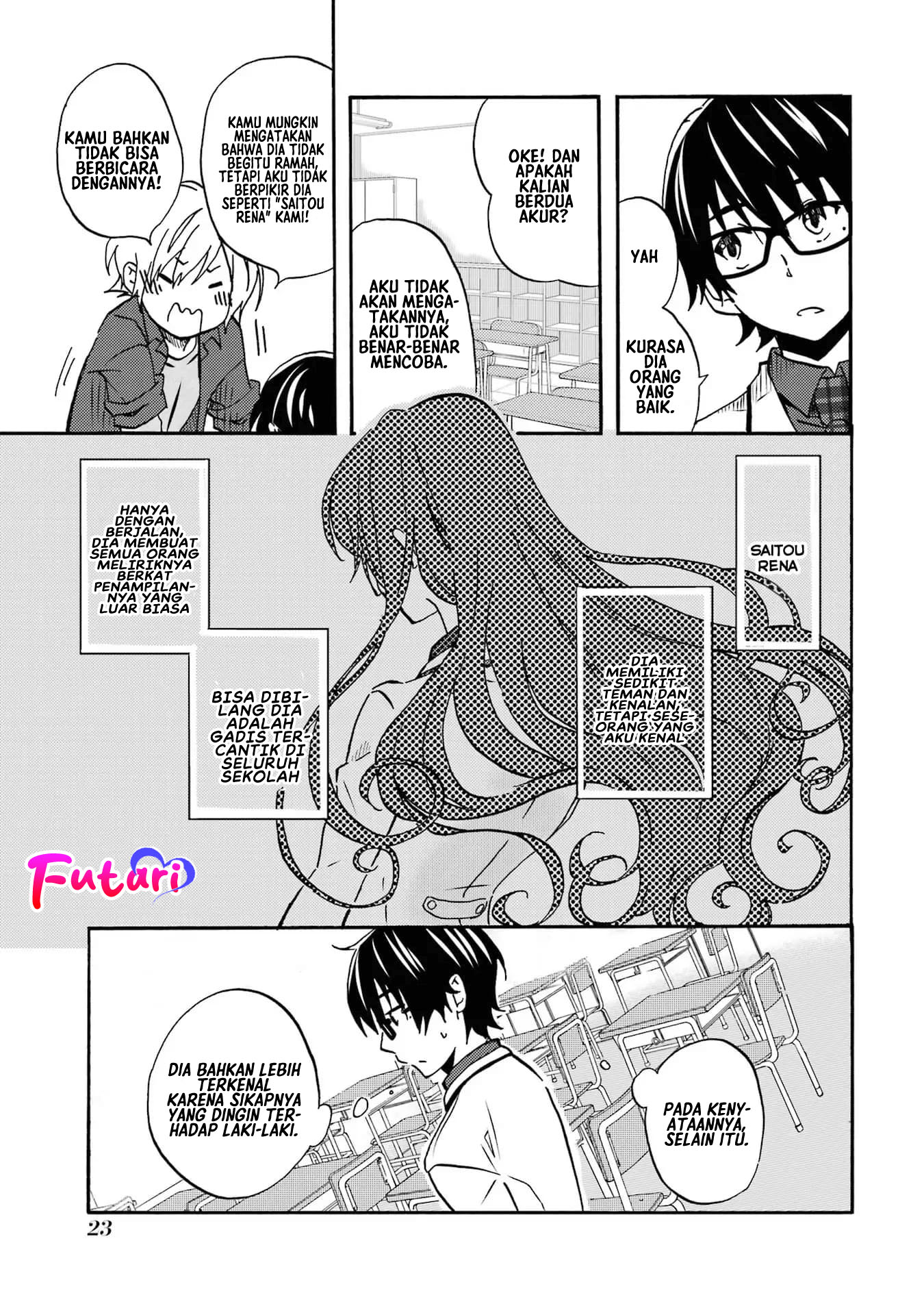 Ore wa Shiranai Uchi ni Gakkou Ichi no Bishoujo wo Kudoite Itarashii Chapter 01.1 Gambar 25