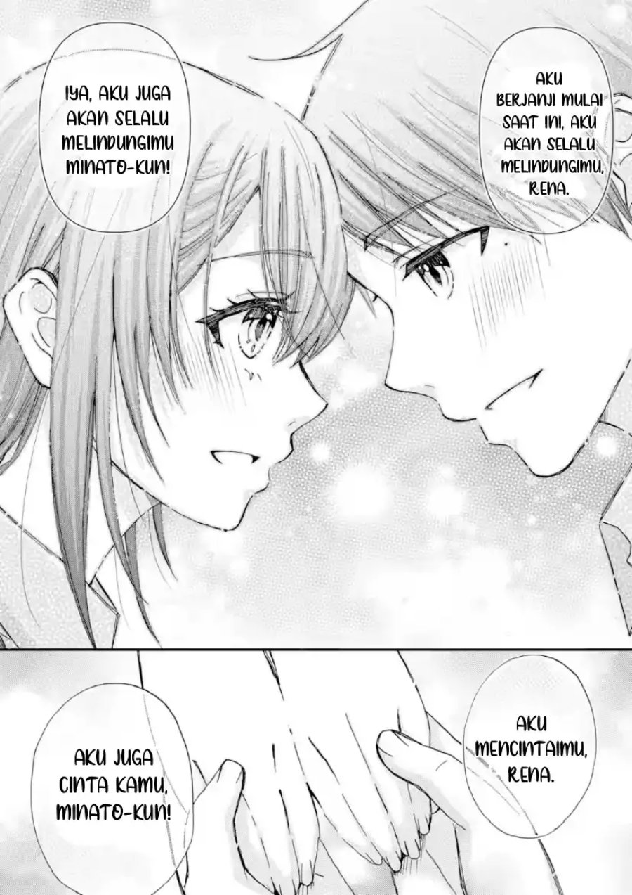 Ore wa Shiranai Uchi ni Gakkou Ichi no Bishoujo wo Kudoite Itarashii Chapter 42 END Gambar 35