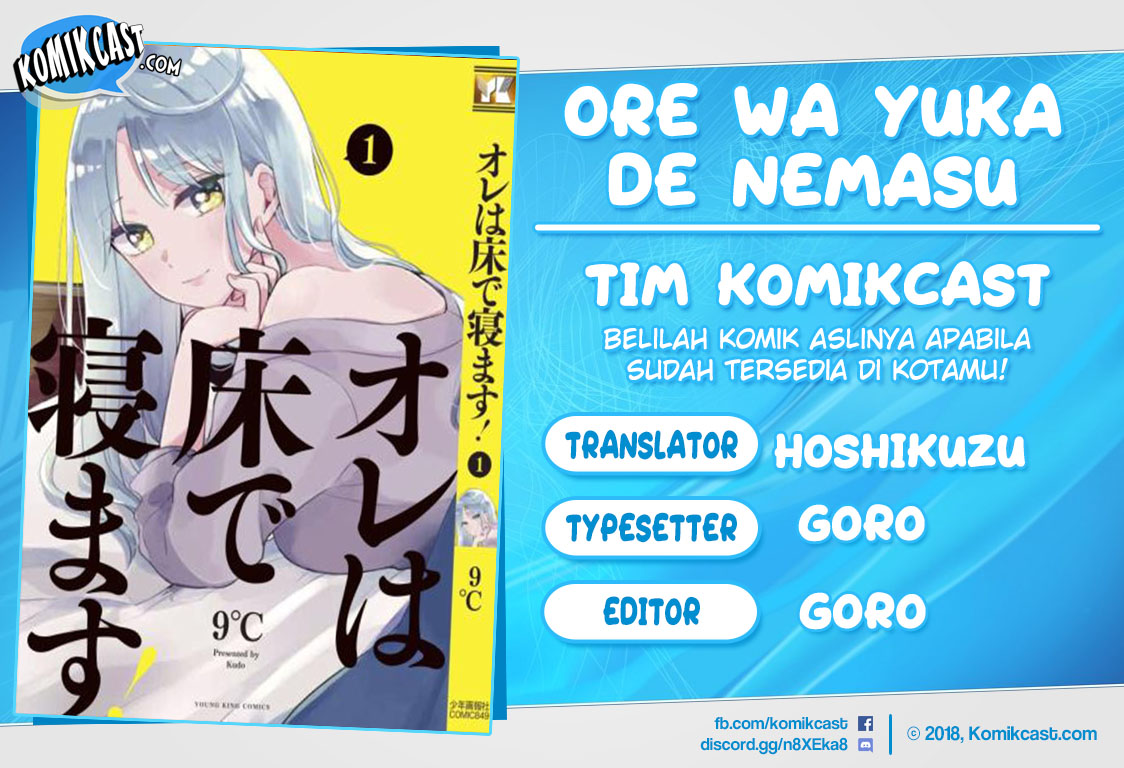 Ore wa Yuka de Nemasu! (I will Sleep on the Floor!) Chapter 01.1 Gambar 1