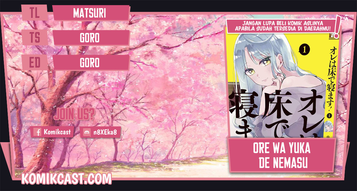 Ore wa Yuka de Nemasu! (I will Sleep on the Floor!) Chapter 07 Gambar 1