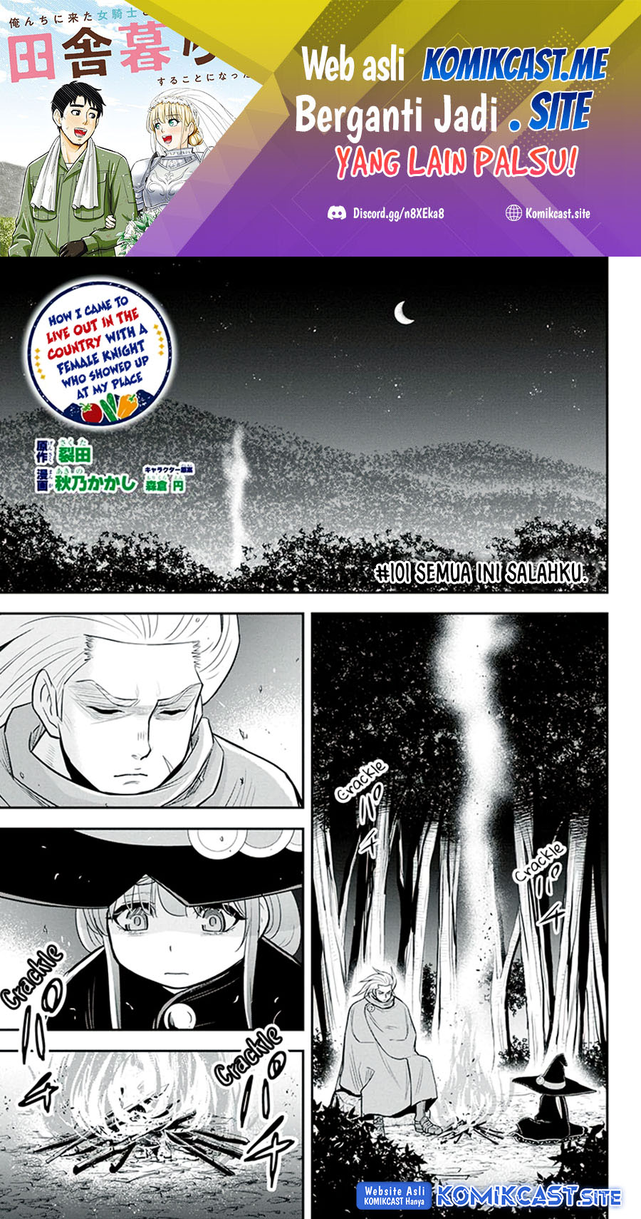 Orenchi ni Kita Onna Kishi to: Inakagurashi suru Koto ni Natta Ken Chapter 101 Gambar 2