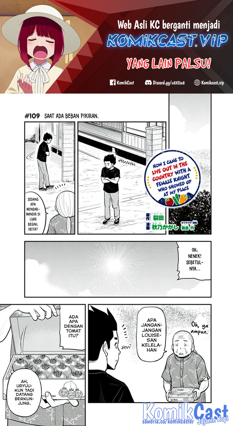 Orenchi ni Kita Onna Kishi to: Inakagurashi suru Koto ni Natta Ken Chapter 109 Gambar 2