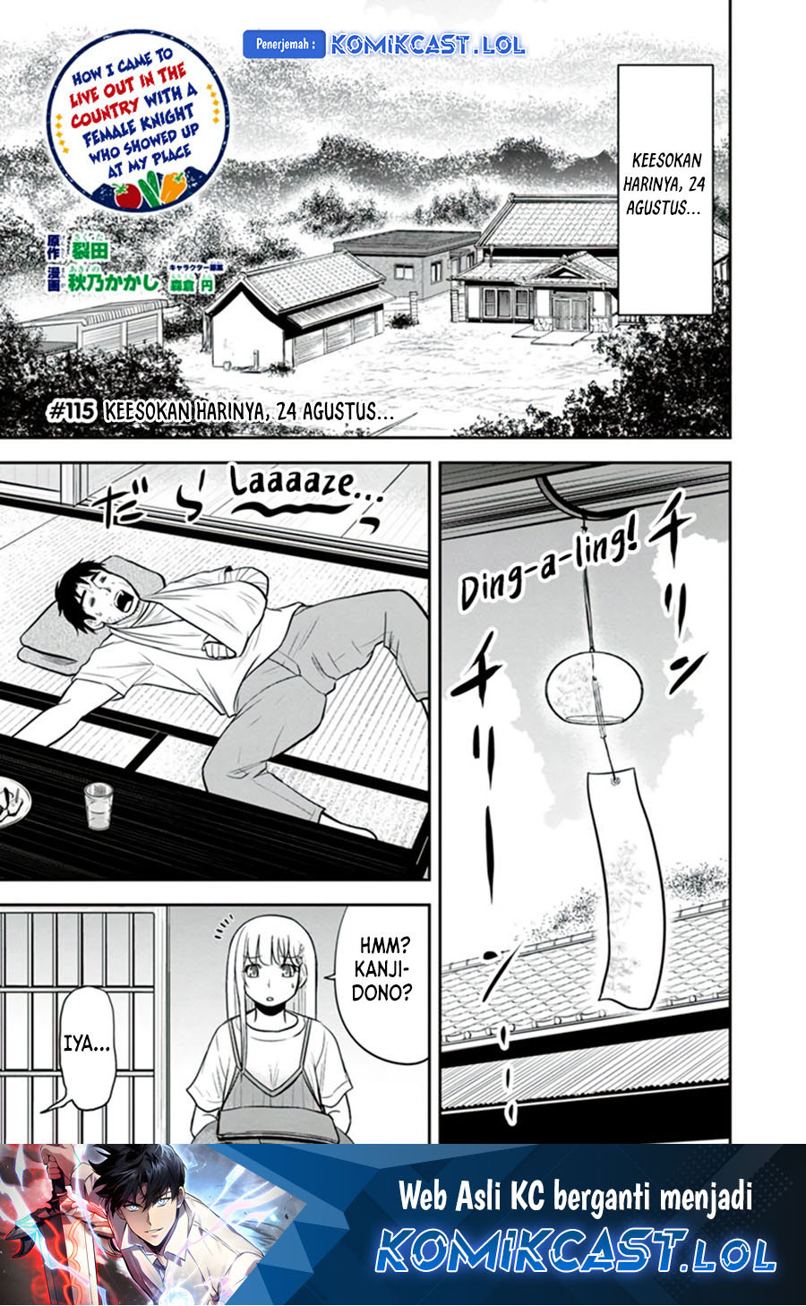 Orenchi ni Kita Onna Kishi to: Inakagurashi suru Koto ni Natta Ken Chapter 115 Gambar 2