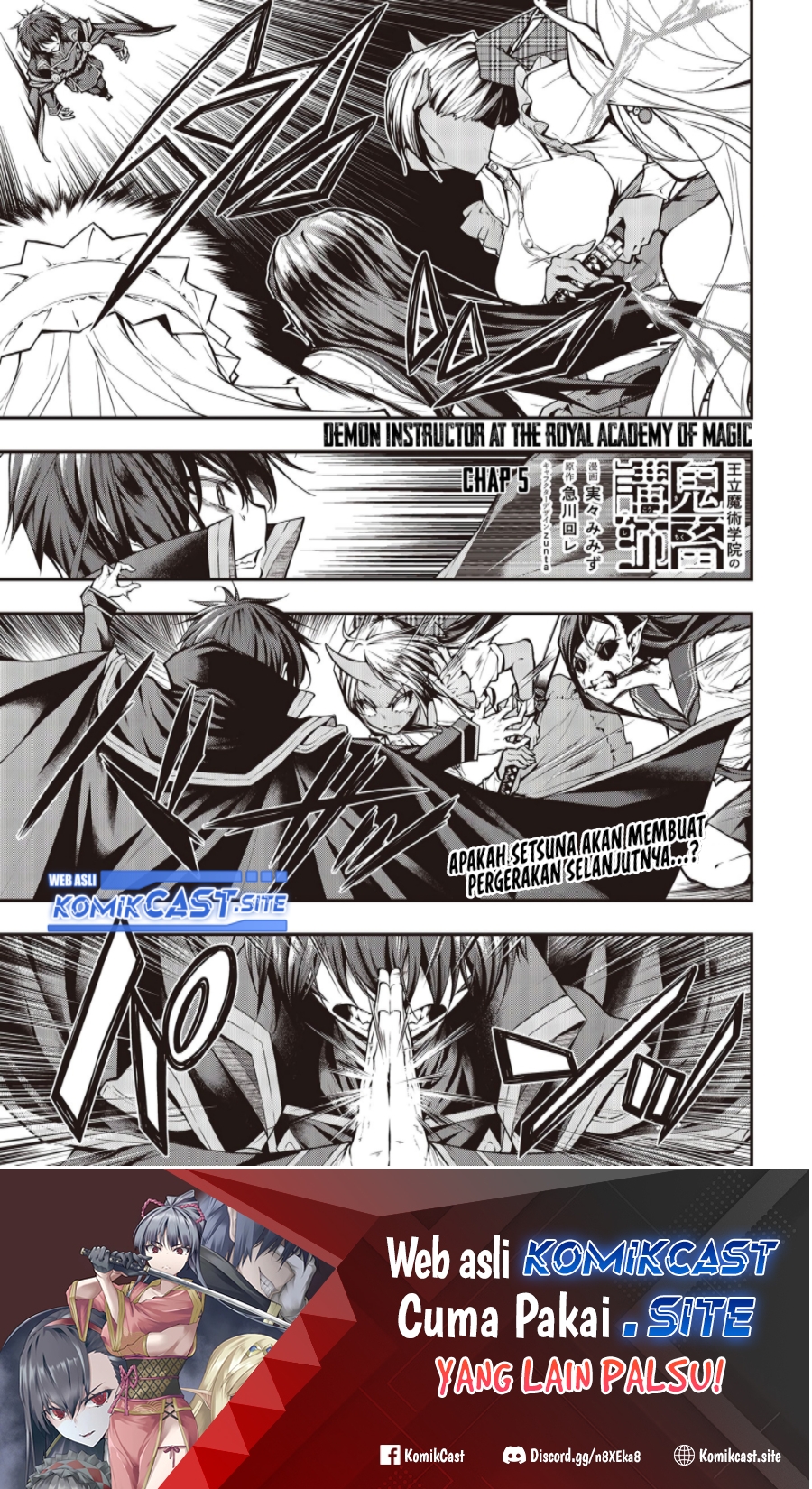 Oritsu Majutsu Gakuin no Kichiku Koshi Chapter 05 Gambar 2