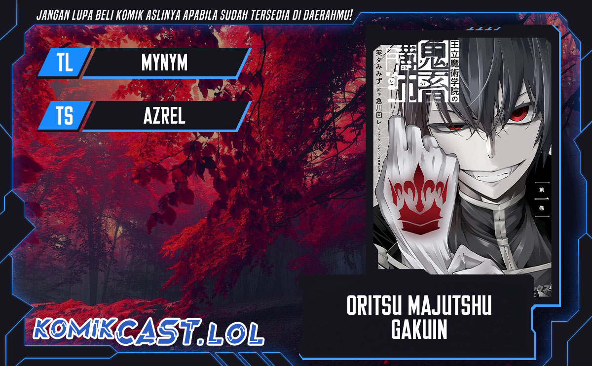 Oritsu Majutsu Gakuin no Kichiku Koshi Chapter 06 Gambar 1