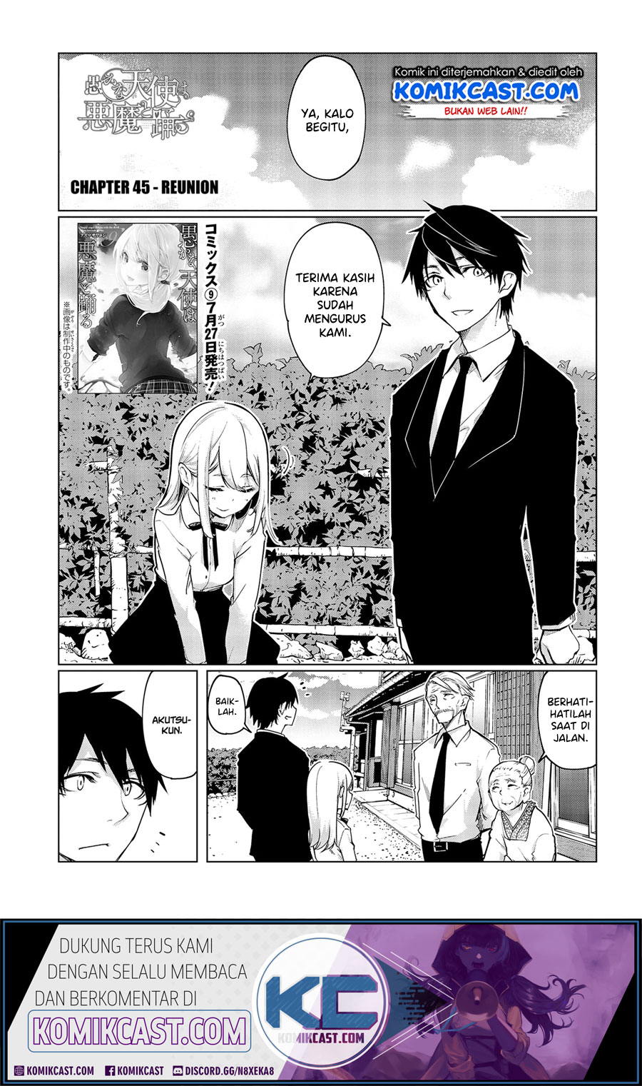 Oroka na Tenshi wa Akuma to Odoru Chapter 45 Gambar 2