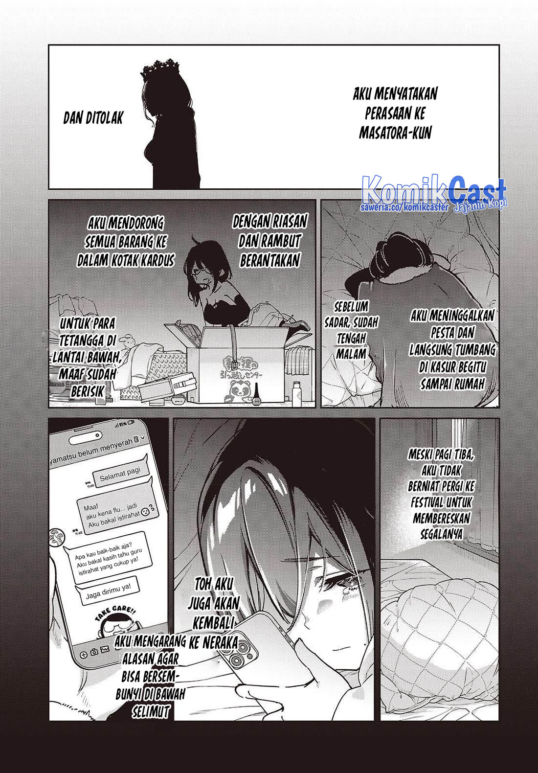 Oroka na Tenshi wa Akuma to Odoru Chapter 96 Gambar 4