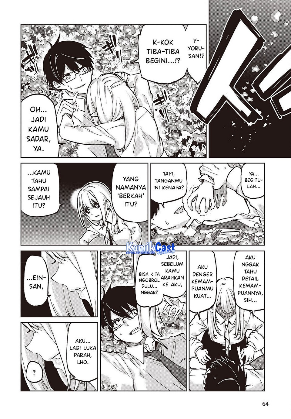 Oroka na Tenshi wa Akuma to Odoru Chapter 100 Gambar 3