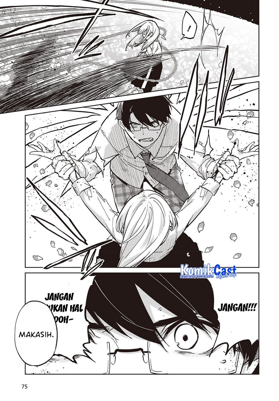 Oroka na Tenshi wa Akuma to Odoru Chapter 100 Gambar 14