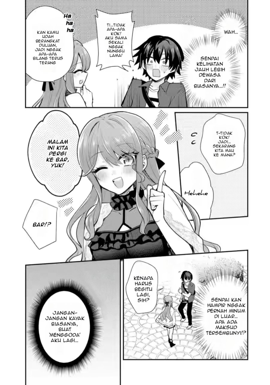 Osake to Senpai Kanojo to no Amaama Doukyo Lovecome wa Nijuusai ni Natte kara Chapter 04 Gambar 4