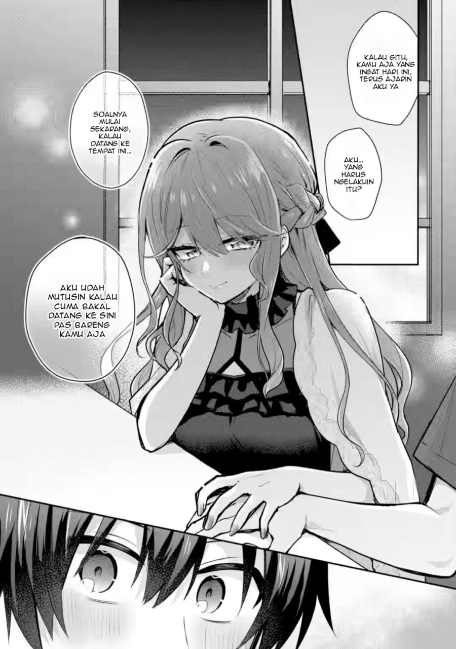 Osake to Senpai Kanojo to no Amaama Doukyo Lovecome wa Nijuusai ni Natte kara Chapter 04 Gambar 12