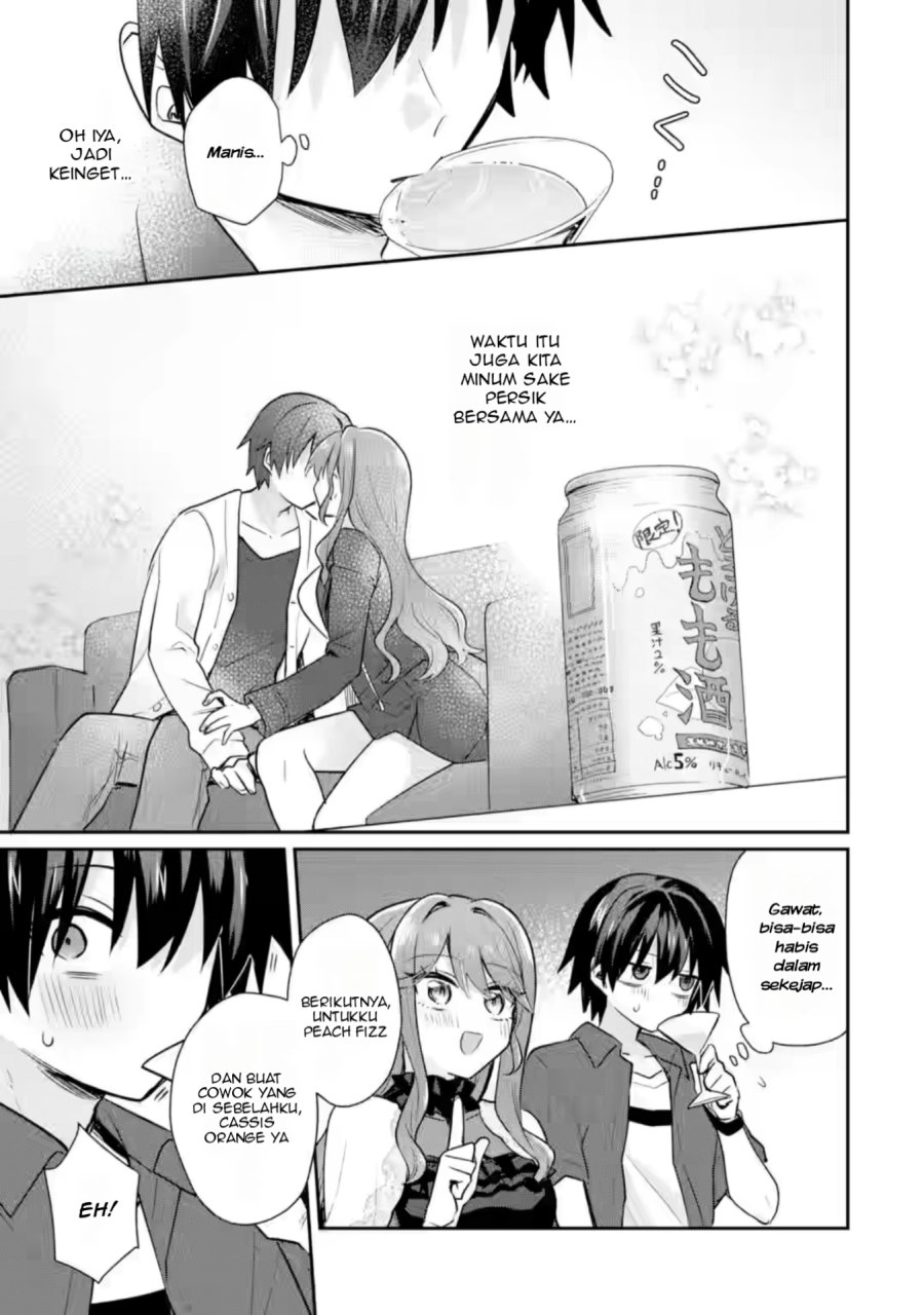 Osake to Senpai Kanojo to no Amaama Doukyo Lovecome wa Nijuusai ni Natte kara Chapter 04 Gambar 14