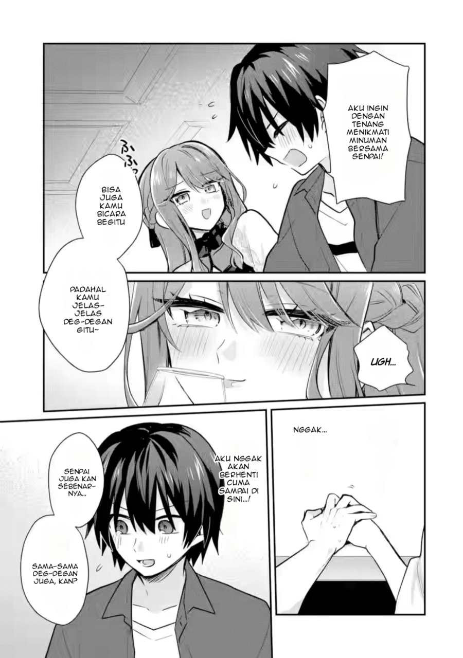 Osake to Senpai Kanojo to no Amaama Doukyo Lovecome wa Nijuusai ni Natte kara Chapter 04 Gambar 18