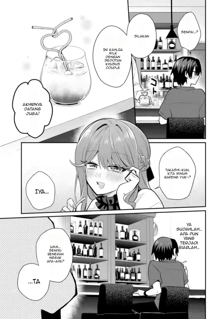 Osake to Senpai Kanojo to no Amaama Doukyo Lovecome wa Nijuusai ni Natte kara Chapter 04 Gambar 24