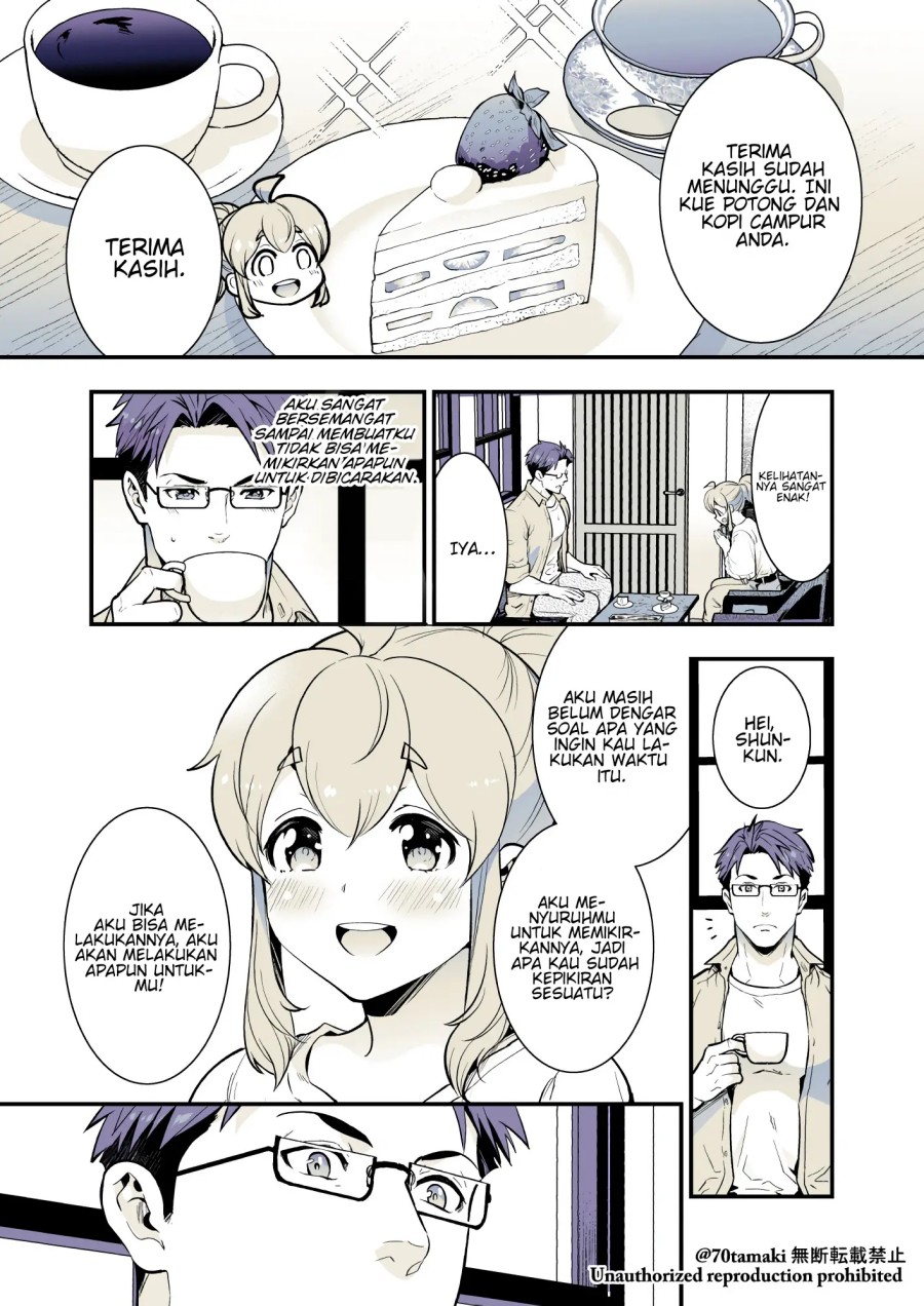 Osananajimi ga Hisabisa ni Saikai Shitara Otagai Kyonyuu ni Natteta Chapter 33 Gambar 2