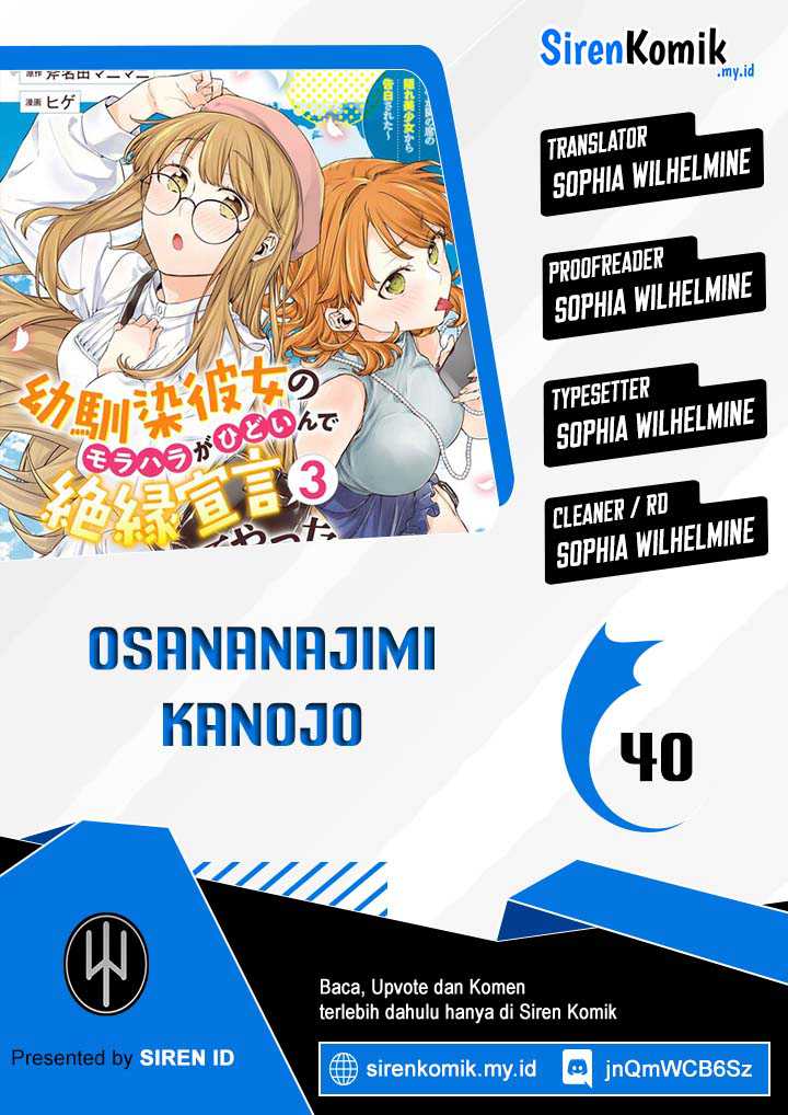 Osananajimi Kanojo no Morahara ga Hidoin de Zetsuen Sengen shite Yatta Chapter 40 Gambar 1