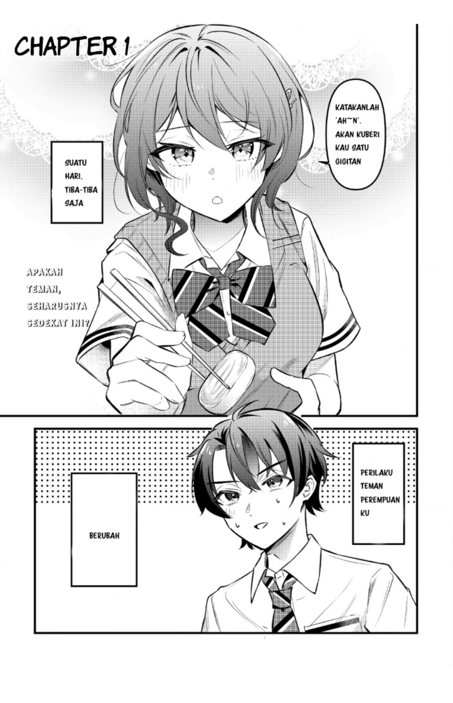 “Osananajimi ga Hoshii” to Tsubuyaitara Yoku Issho ni Asobu Onna Tomodachi no Yousu ga Hen ni Nattanda ga Chapter 01 Gambar 2