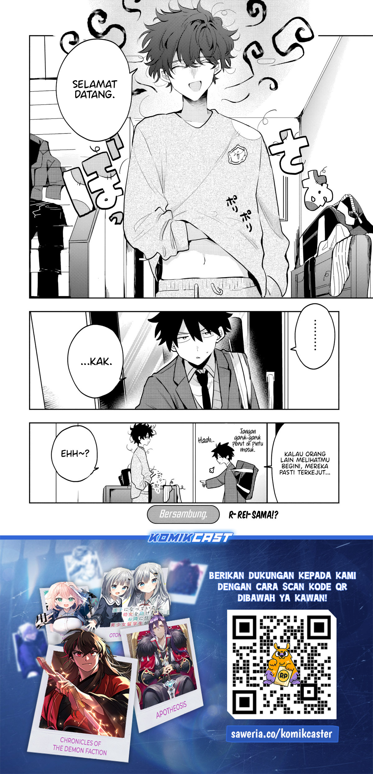 Osoraku Kanojo wa Ore no Aniki wo Neratteru Chapter 07 Gambar 17