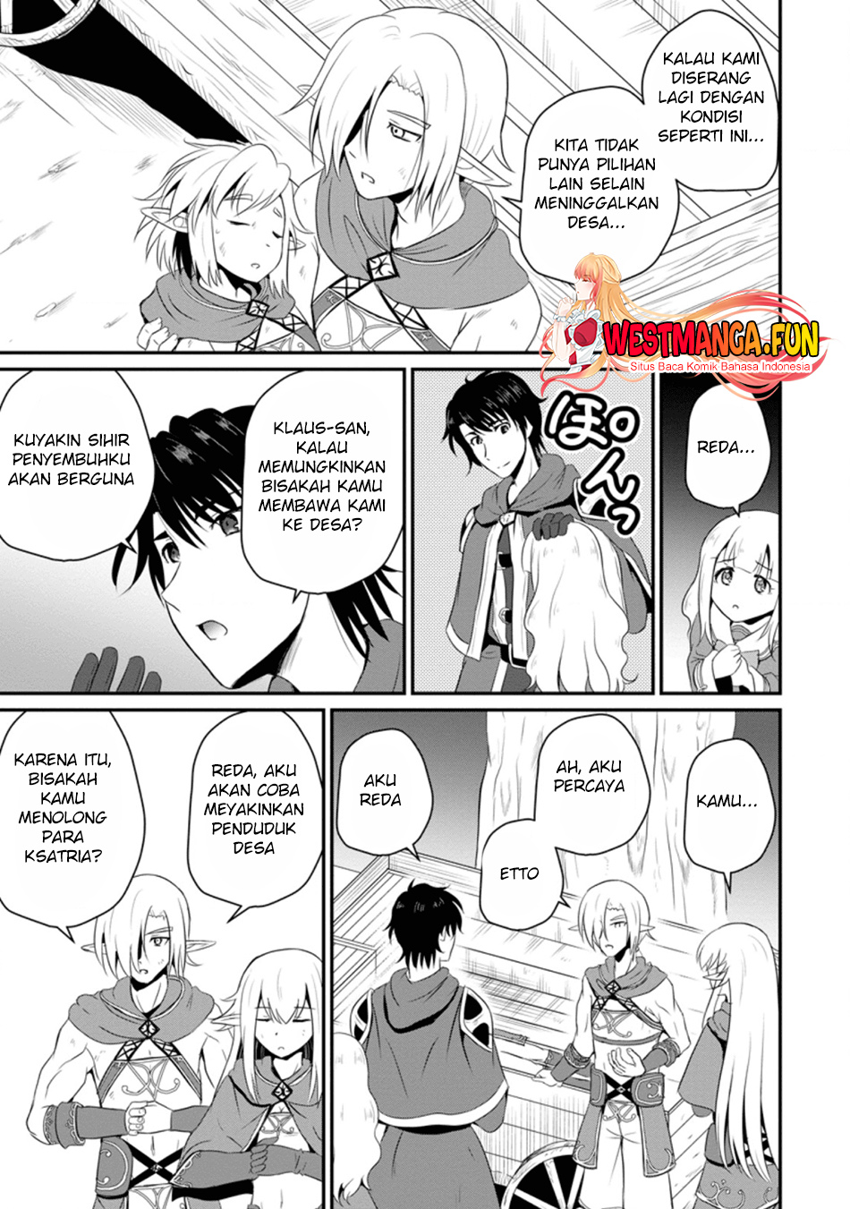 Ossan Teihen Chiyushi to Mana Musume no Henkyou Raifu Chapter 05 Gambar 18