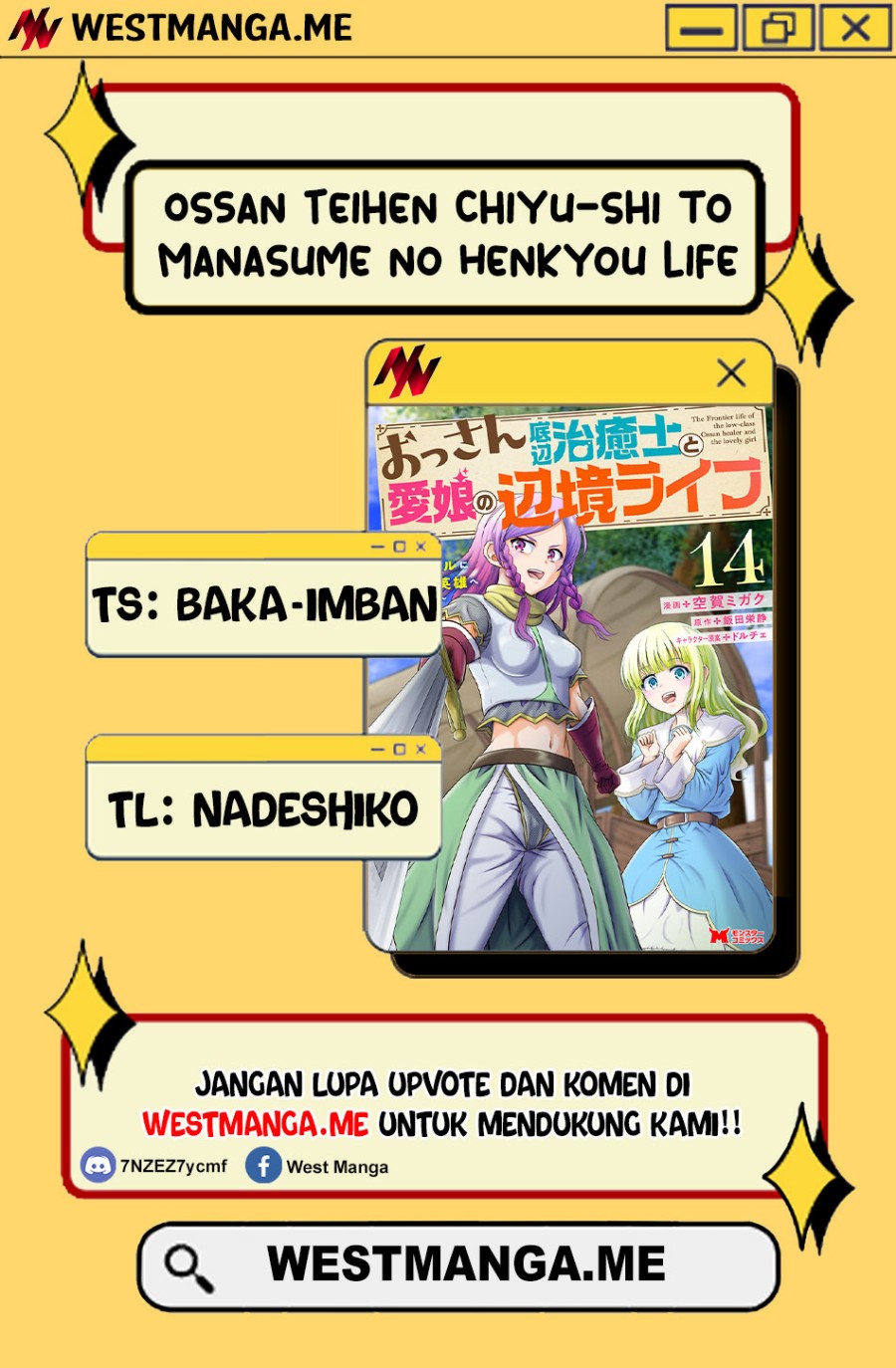 Ossan Teihen Chiyushi to Mana Musume no Henkyou Raifu Chapter 08 Gambar 3