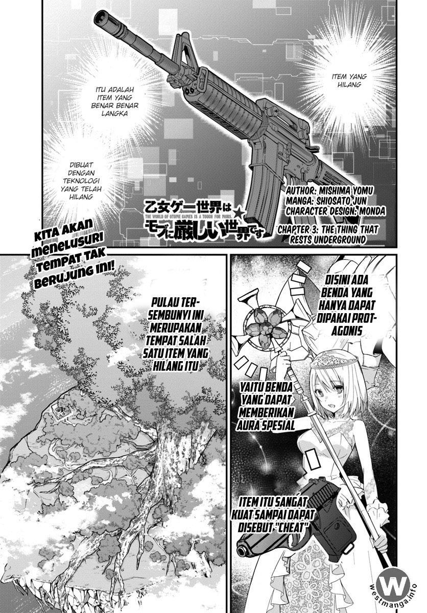 Otome Game Sekai wa Mob ni Kibishii Sekai Desu Chapter 03 Gambar 1