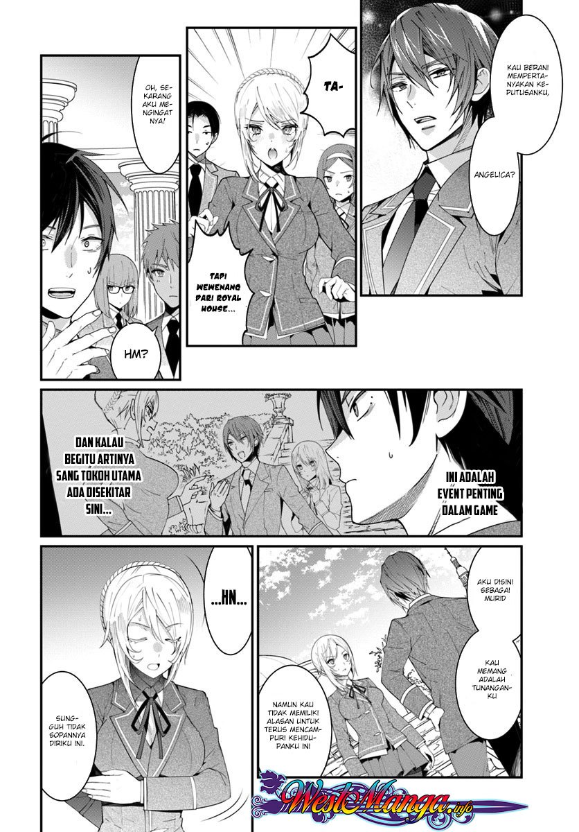 Otome Game Sekai wa Mob ni Kibishii Sekai Desu Chapter 05 Gambar 9