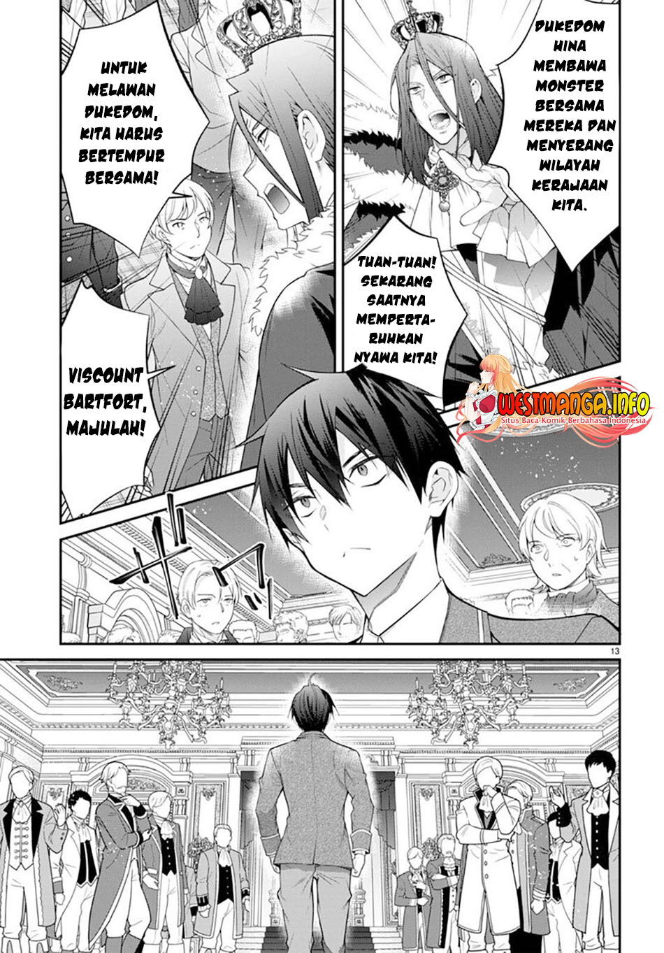 Otome Game Sekai wa Mob ni Kibishii Sekai Desu Chapter 53 Gambar 18