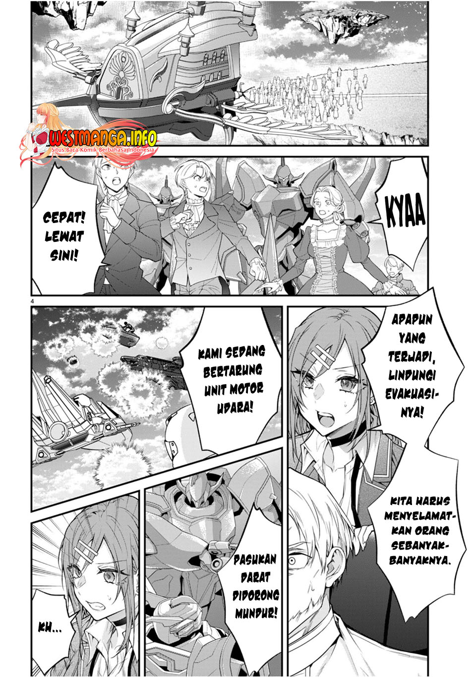 Otome Game Sekai wa Mob ni Kibishii Sekai Desu Chapter 56 Gambar 7