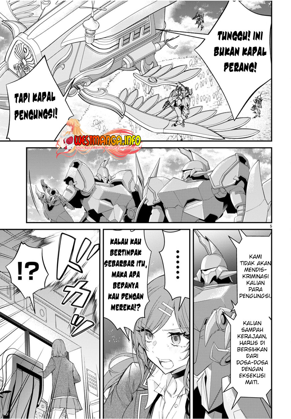 Otome Game Sekai wa Mob ni Kibishii Sekai Desu Chapter 56 Gambar 8