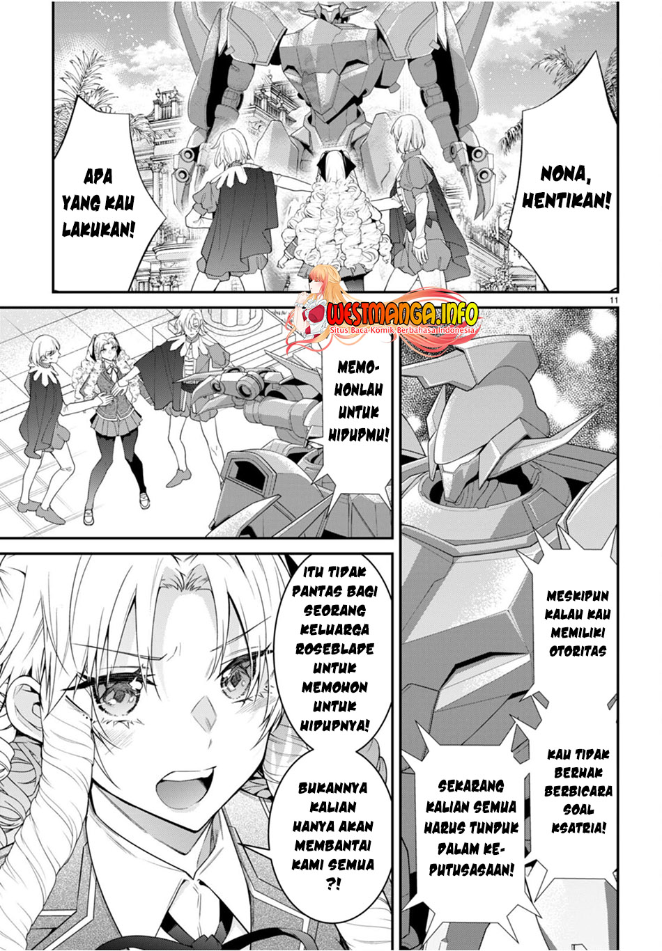 Otome Game Sekai wa Mob ni Kibishii Sekai Desu Chapter 56 Gambar 14
