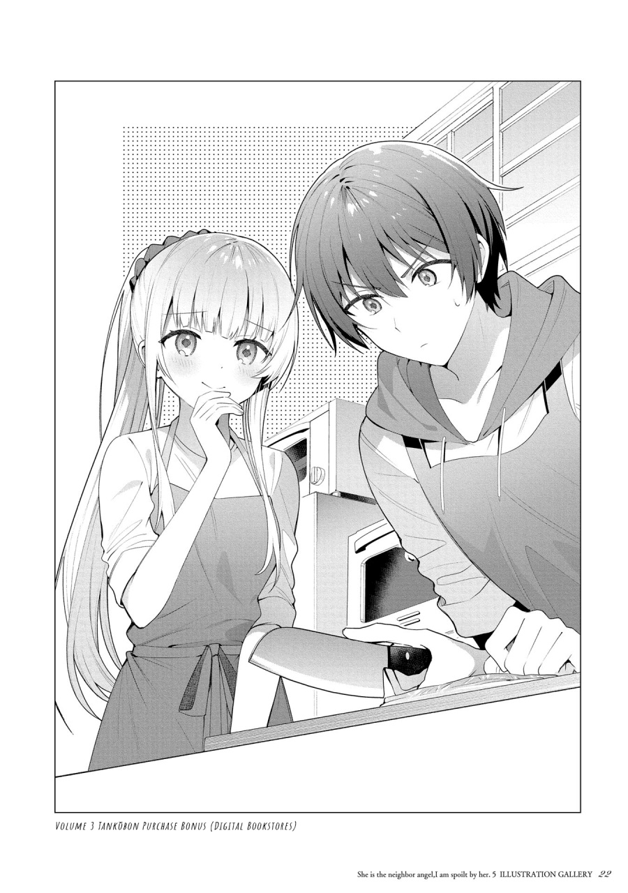 Otonari no Tenshi-sama ni Itsunomanika Dame Ningen ni Sareteita Ken Chapter 21.5 Gambar 23