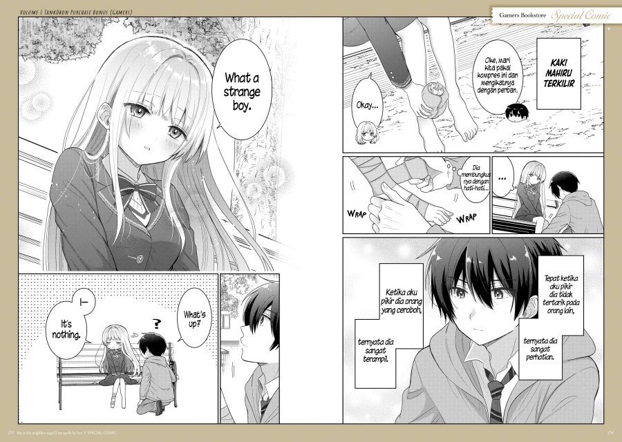 Otonari no Tenshi-sama ni Itsunomanika Dame Ningen ni Sareteita Ken Chapter 21.5 Gambar 25