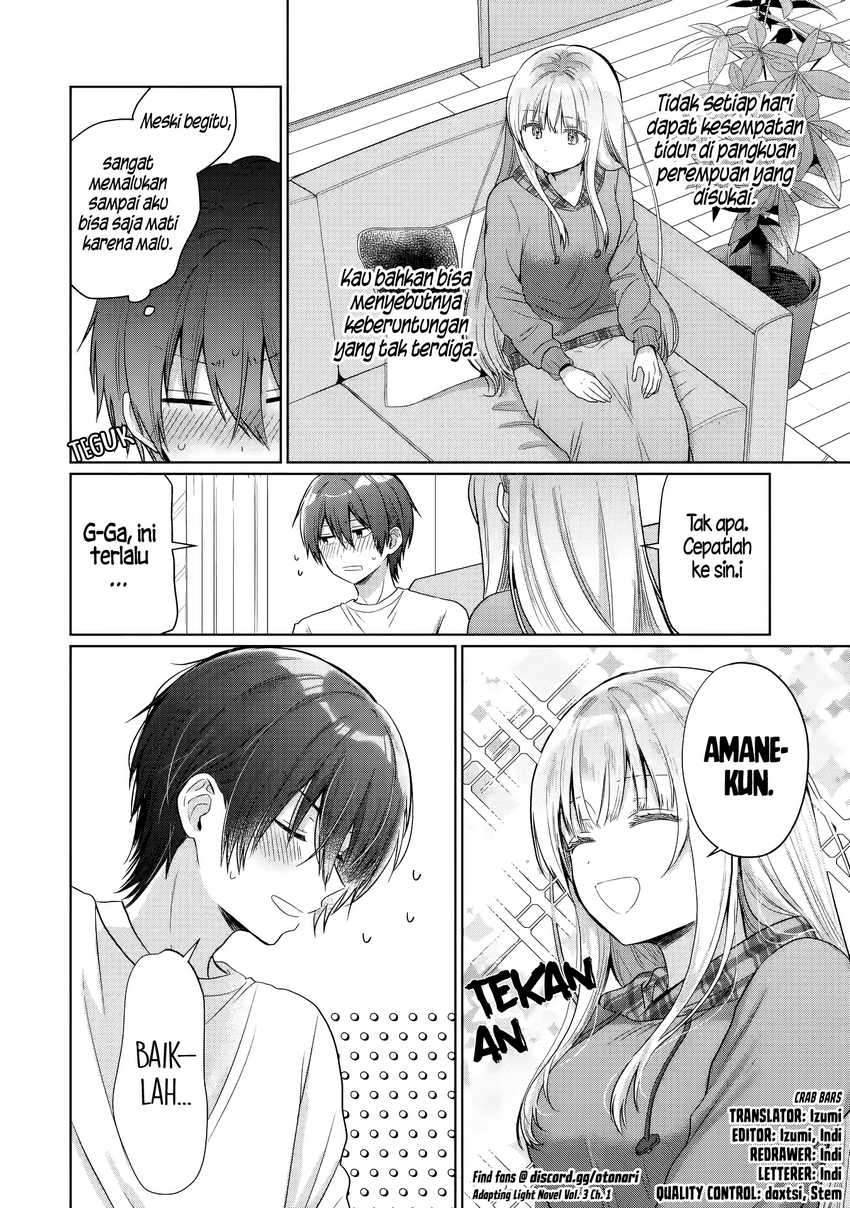 Otonari no Tenshi-sama ni Itsunomanika Dame Ningen ni Sareteita Ken Chapter 23.3 Gambar 1