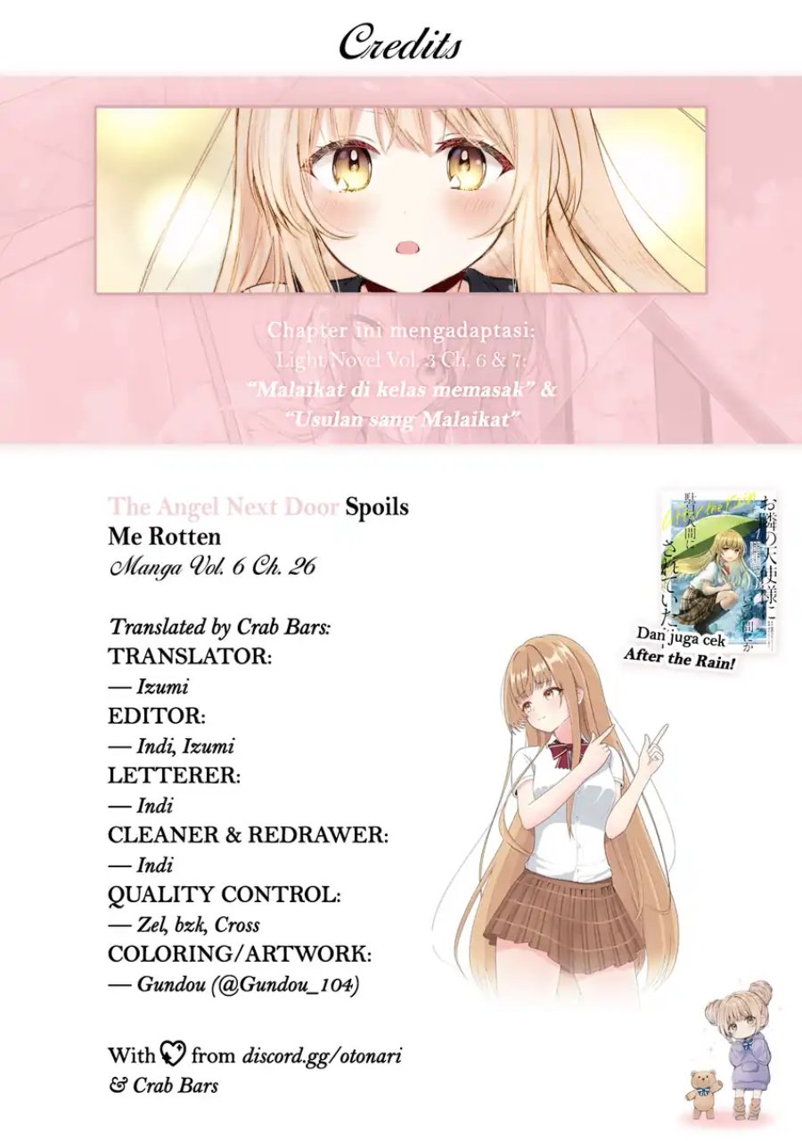 Otonari no Tenshi-sama ni Itsunomanika Dame Ningen ni Sareteita Ken Chapter 26.4 Gambar 20