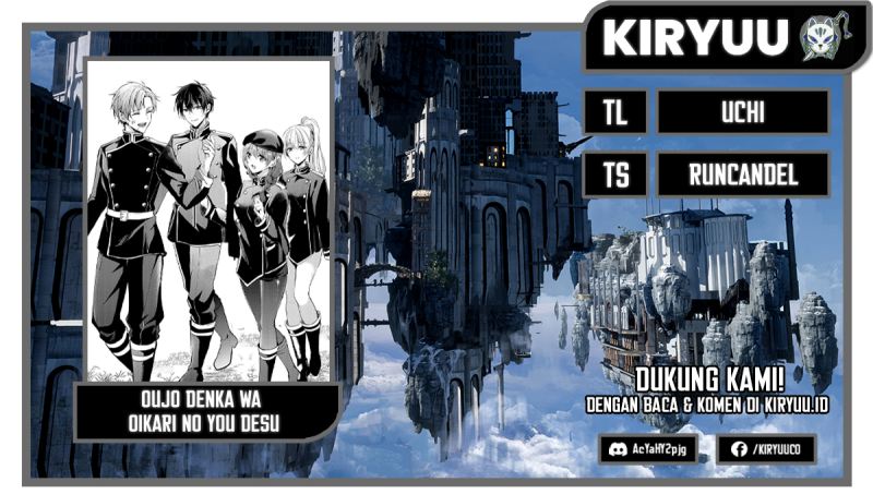 Oujo Denka wa Oikari no you desu Chapter 09 Gambar 1