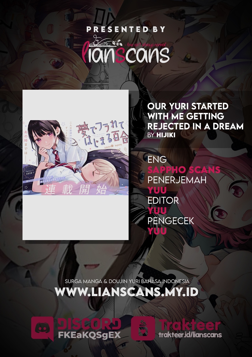 Our Yuri Started with Me Getting Rejected in a Dream Chapter 04 Gambar 7